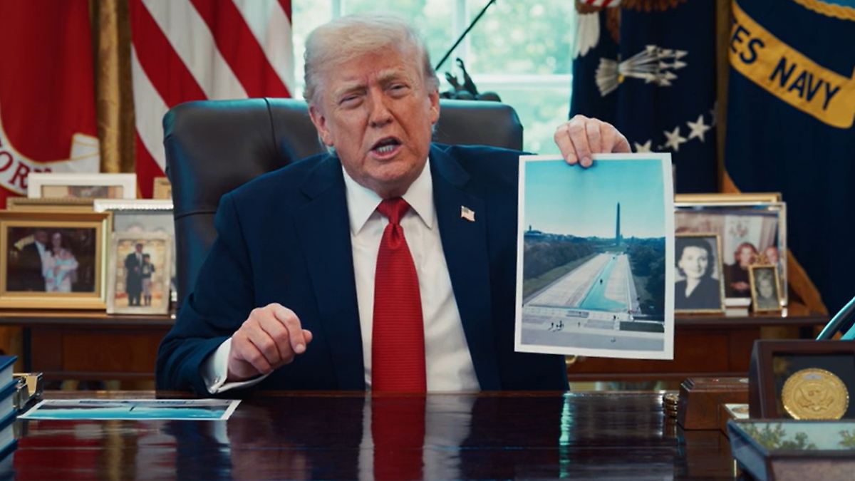 Following a tip from a German: Trump wants to renovate the 